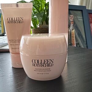 Colleen Rothschild Haircare Set serum mask and styling cream 💗 sealed and new